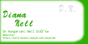 diana nell business card